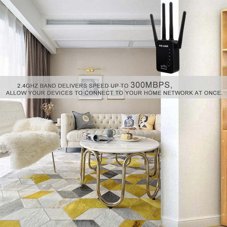 Wireless Smart WiFi Router Repeater with 4 WiFi Antennas, EU Plug Black, EU Plug White, UK Plug Black, UK Plug White, US Plug Black, US Plug White Wireless Smart WiFi Router Repeater with 4 WiFi Antennas, EU Plug Black, EU Plug White, UK Plug Black, UK Plug White, US Plug Black, US Plug White